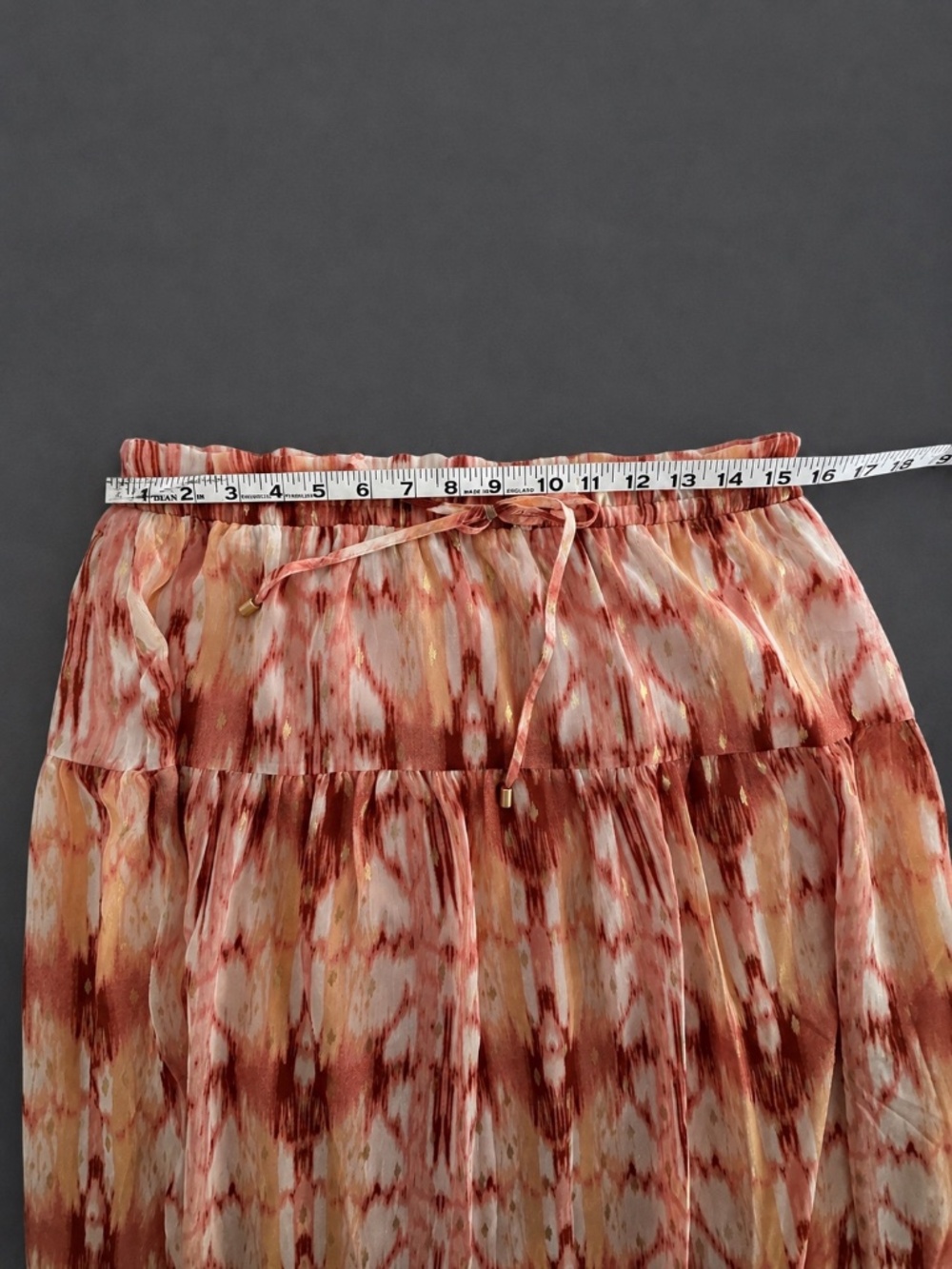 INC Bohemian Maxi SKIRT SIze Large. - Picture 5 of 6